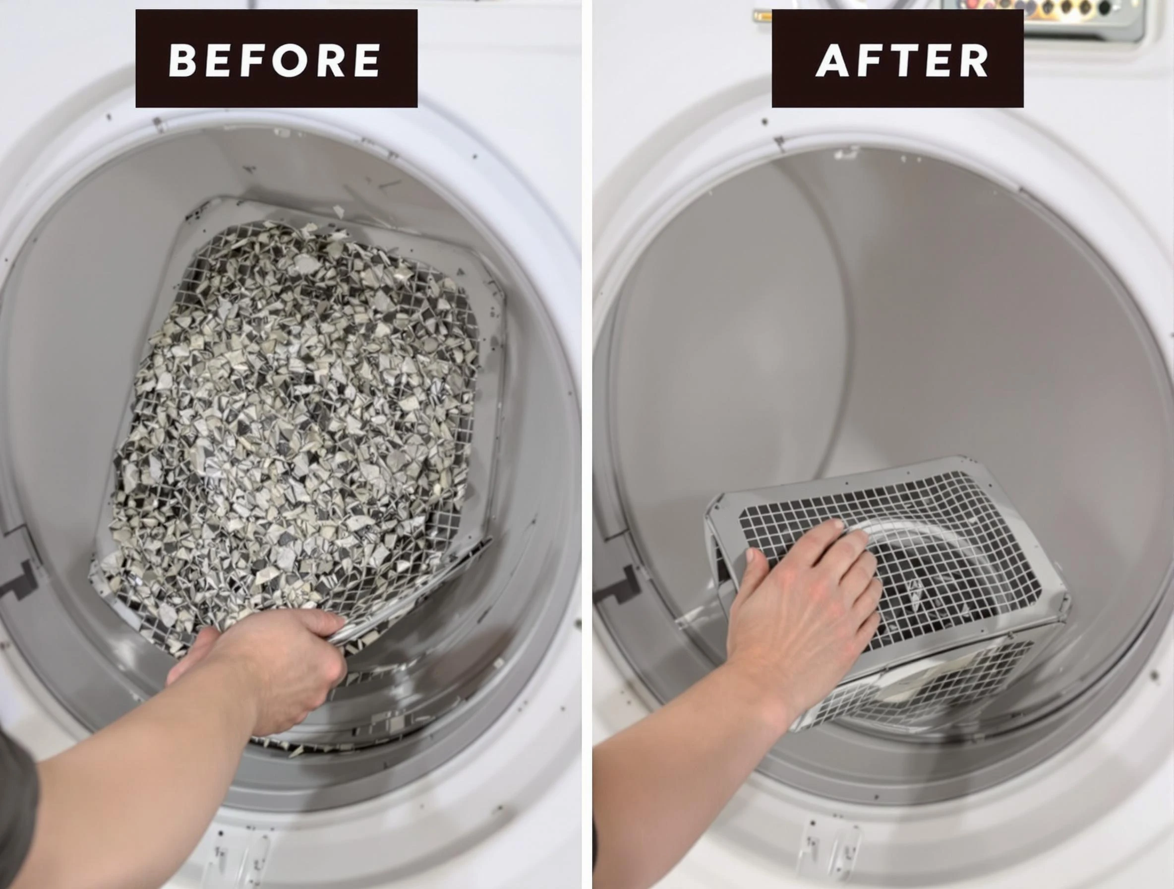 Professional lint trap cleaning by Jurupa Valley Dryer Vent Cleaning in Jurupa Valley