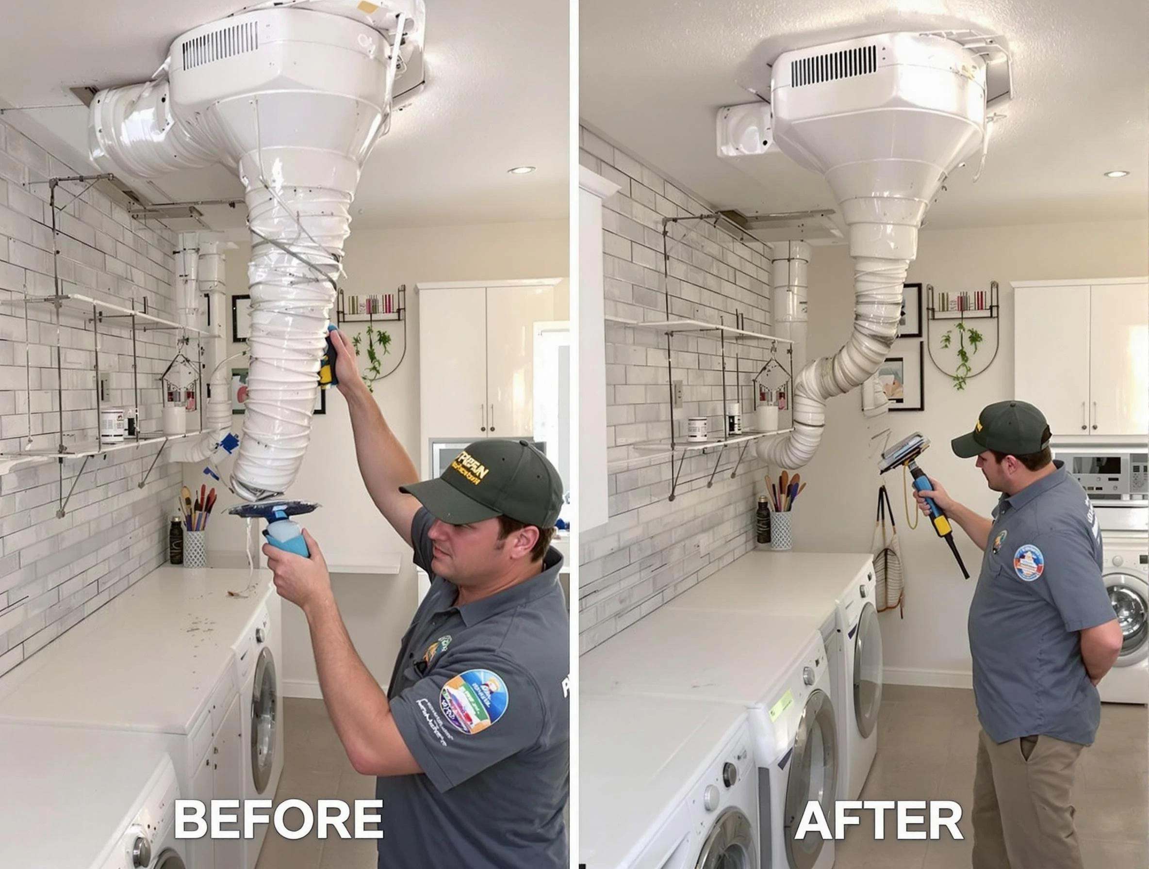 Professional dryer exhaust vent cleaning by Jurupa Valley Dryer Vent Cleaning in Jurupa Valley
